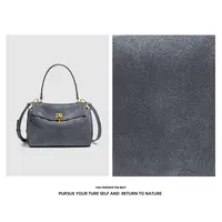 Discover Revive【B家新款】磨砂麂皮大容量托特凯莉包Y2346-暖灰
