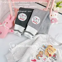 「Dannirabbit」【甜美风】卡通小狗贴标加绒儿童打底裤【K-3051】