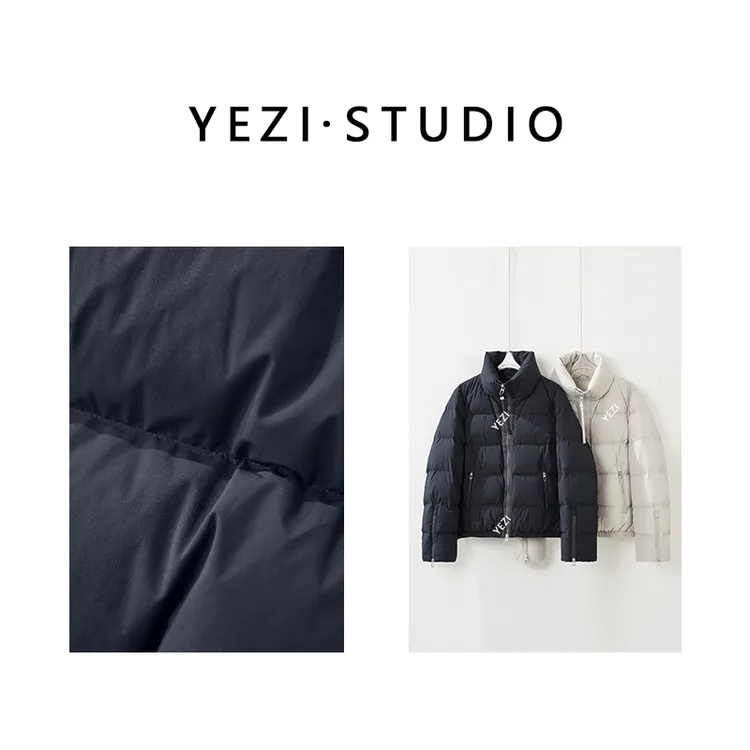 【小鹅宝】90三星白鹅绒小狗立领防水轻暖欧包鹅绒服外套25408007