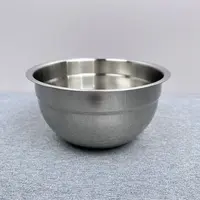 4-445 库存不锈钢盆16*9.5CM重约230G