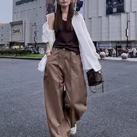 【郁儿严选】2025新款设计感中长款小众开衫法式慵懒风休闲纯色衬衫