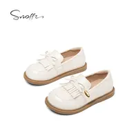 【断码捡漏】Snoffy斯纳菲洋气秋季女童皮鞋深口儿童乐福鞋时尚单鞋