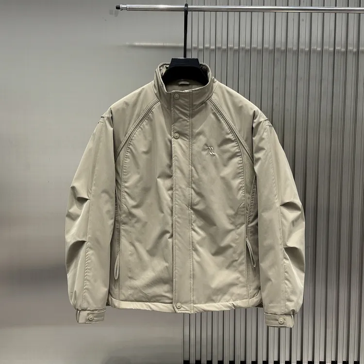 高级感立领夹克保暖棉衣外套男2025秋冬时尚潮流百搭休闲二棉上衣