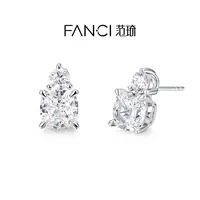 FANCI/范琦 925银耳饰 人鱼泪珠耳钉女轻奢2025年新款爆款送女友
