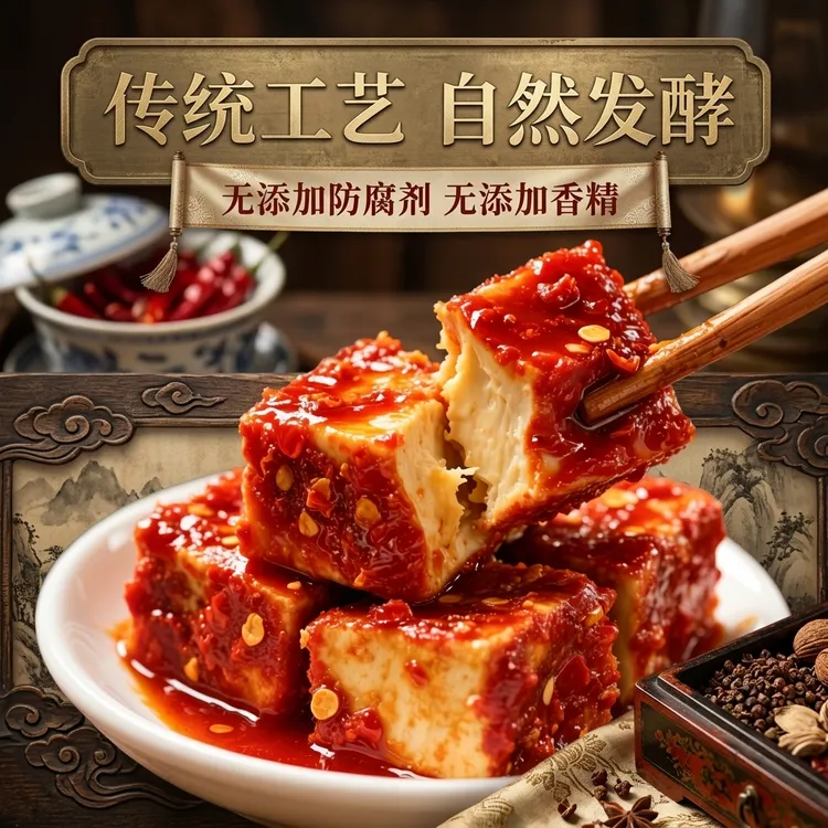 [收到就吃]娜娜的无油霉豆腐正宗湖南特产纯手工猫鱼豆腐乳香辣