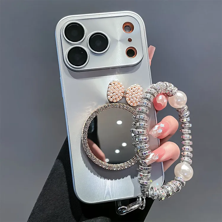 潮多米适用苹果17pro手机壳iphone17新款女17promax网红手链潮套