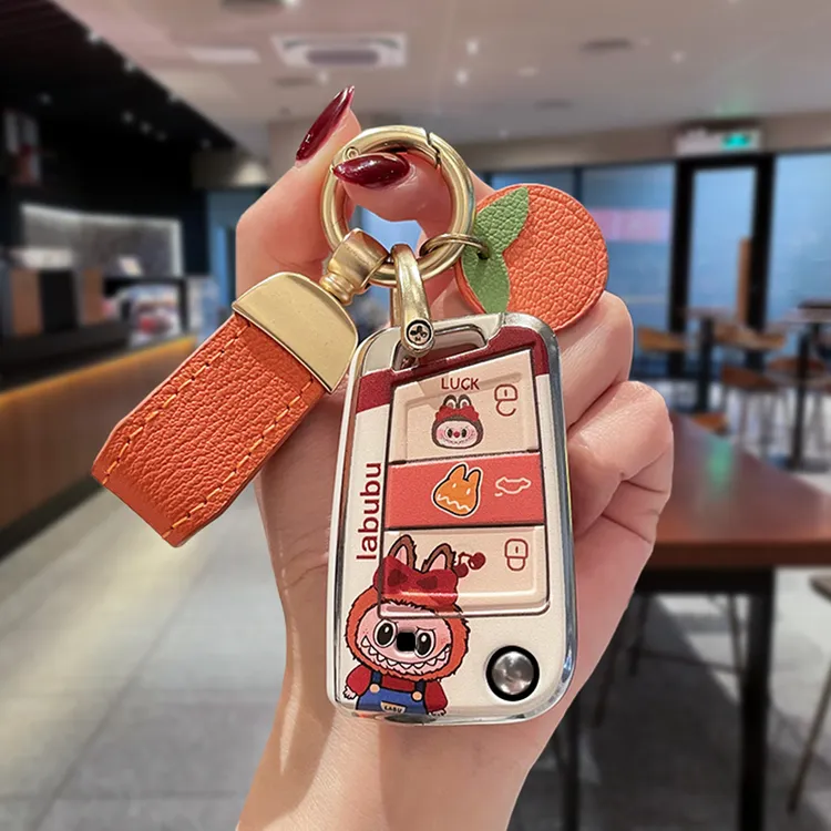 大众钥匙套速腾宝来polo途观l探岳途岳帕萨特朗逸迈腾探歌车扣女