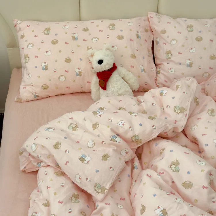 a类全棉双层纱被套单件1.5x2x2.3x1.8x2.2米纯棉单独被套三四件套