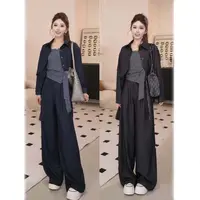 【王二小】【三件套】2025年春秋季上新气质时尚三件套套装女DM0001