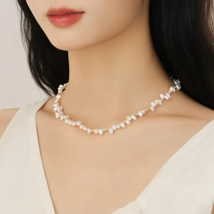 铜合金项链 【云汐-心印系列】瑟拉蒙定制化巴洛克锁骨链女叠戴高级