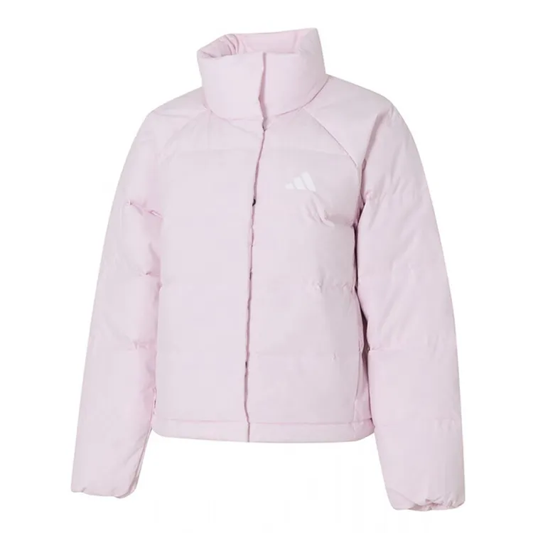 冬上新好物 阿迪达斯立领羽绒服女户外保暖防寒外套运动服KH3976