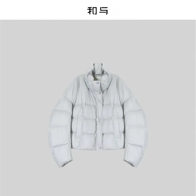 和与｜立领短款面包鹅绒服H54CH250D