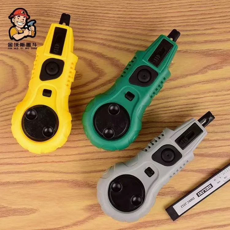木工墨斗电动墨斗充电式新款墨斗全自动收线高档耐用【颜色随机】