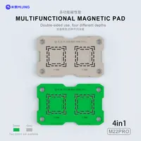 苗老师臻选M22Pro4合1多功能磁性垫加倍强磁CPU芯片植锡散热快