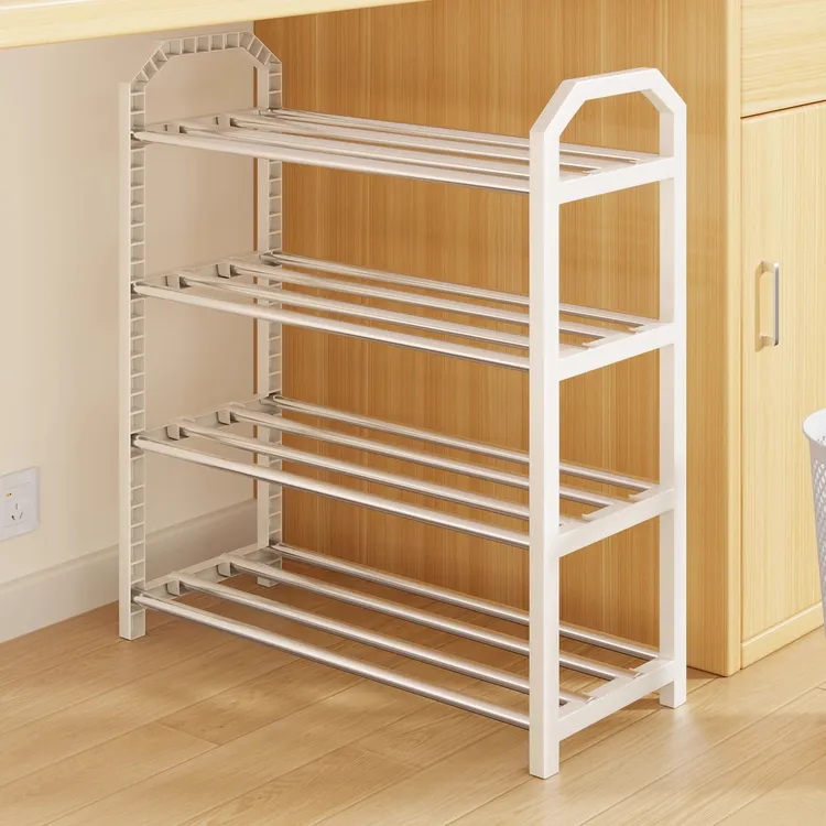 小鞋架迷你窄多层简易鞋子置物架防尘不占空间鞋架子家用经济型
