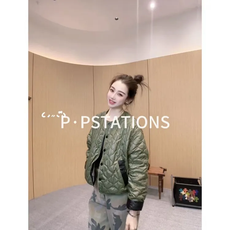 PP 2026 | 星河琴韵 秋冬暖系风牛皮棉服两面时尚双面皮衣