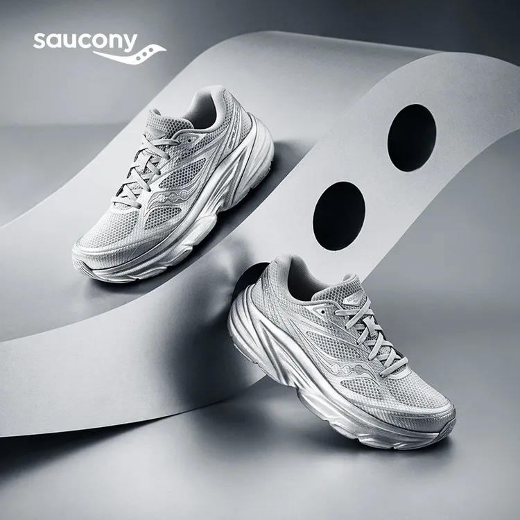 Saucony索康尼官方GUARD AMR男女复古缓震休闲跑鞋
