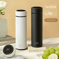 德国进口智能温控器保温杯男士316不锈钢大容量学生校茶杯