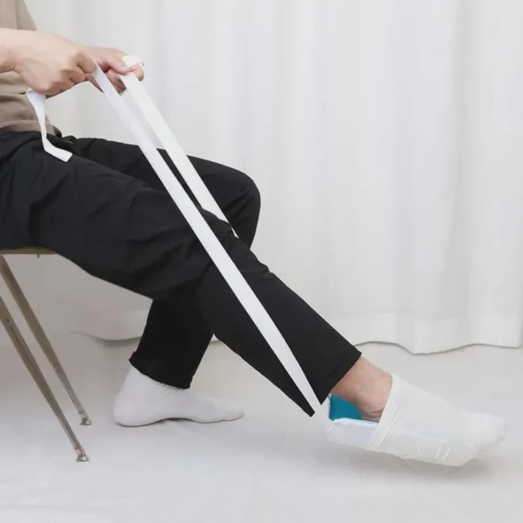 老人穿袜辅助器免弯腰防滑孕妇免蹲残疾病人穿袜子工具穿衣服神器