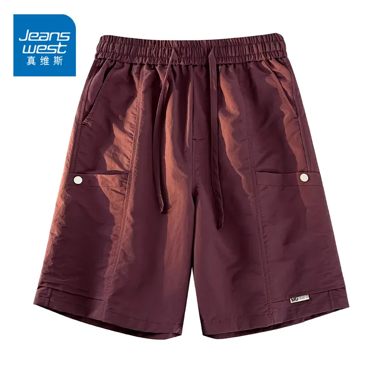 【真维斯】新款男士高街运动休闲短裤宽松休闲百搭五分裤
