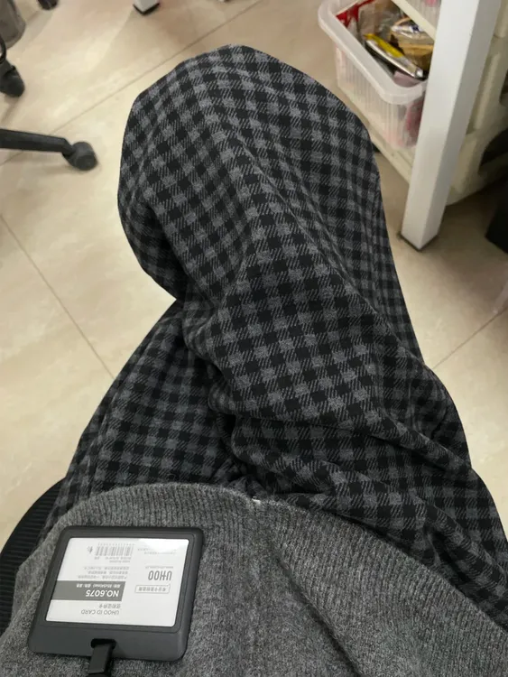 格子裤2025秋季新款高直筒休闲拖地裤小个子宽松阔腿裤高腰百搭