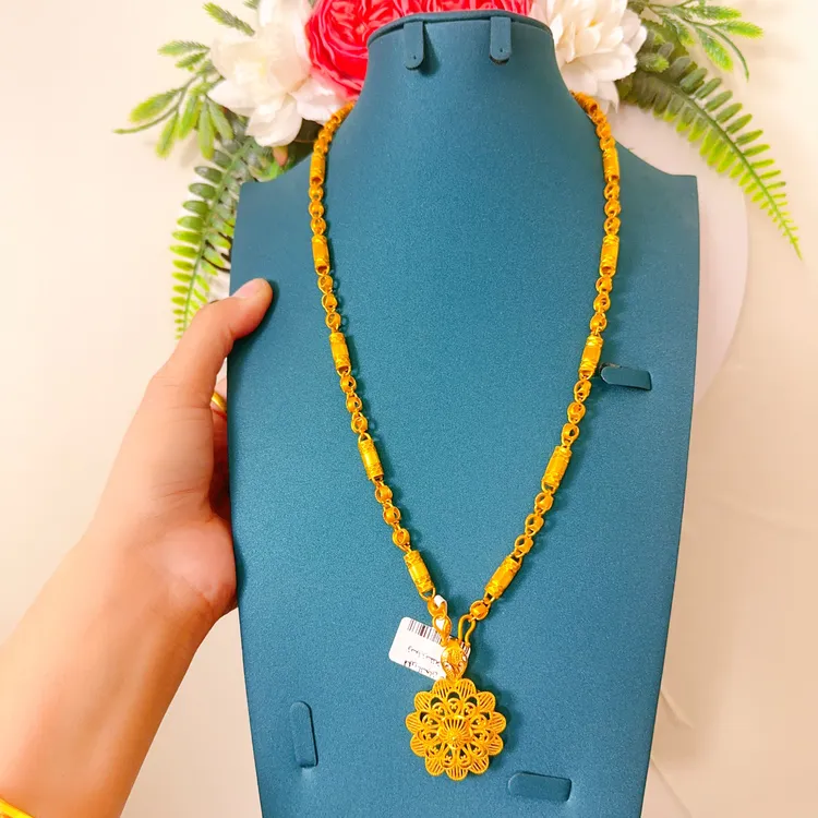 铜合金项链 饰品锁骨链百搭轻奢链子珠宝首饰