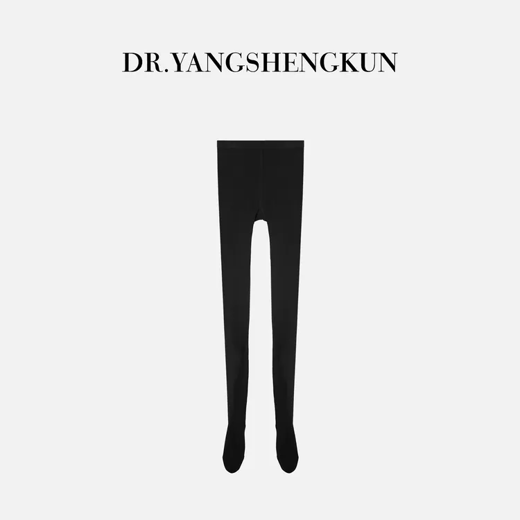 杨圣坤2025秋季新品女士桑蚕丝羊毛保暖极简风高腰裤袜SQ2581277