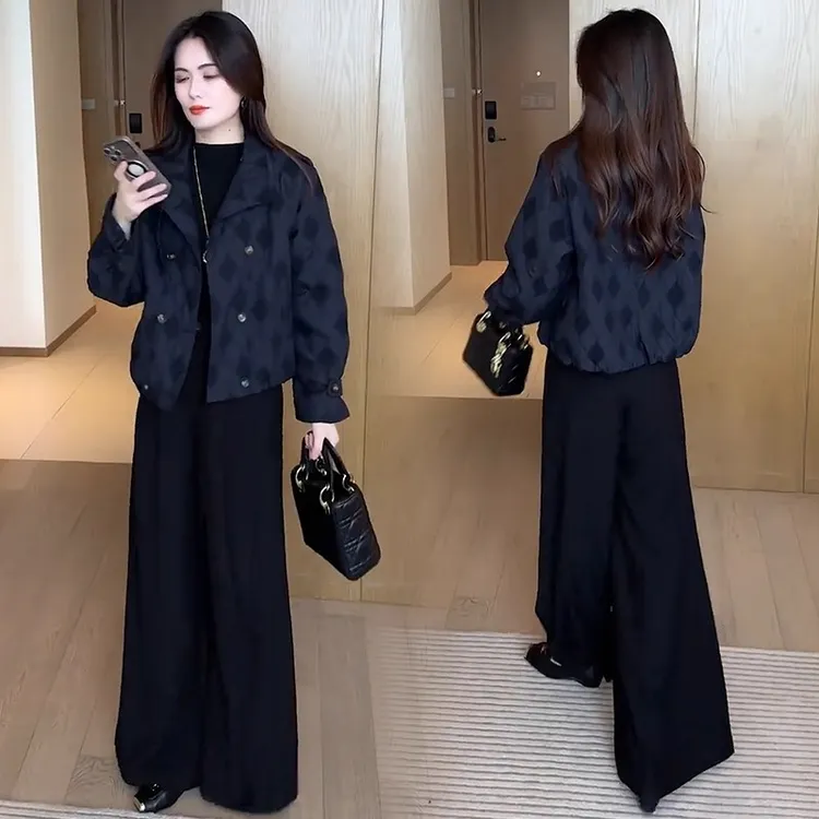 时尚轻薄棉衣女2025秋冬新款洋气显瘦时髦宽松休闲夹克棉服外套潮
