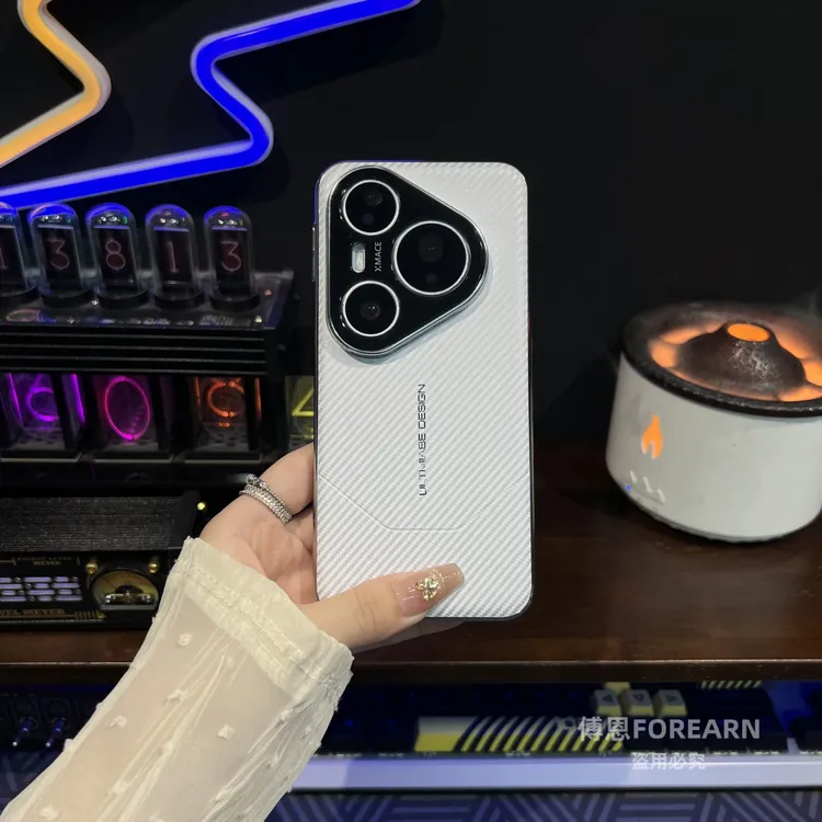 适用于华为pura80pro手机壳pura70ultra真皮p80pro+保护p80ultra