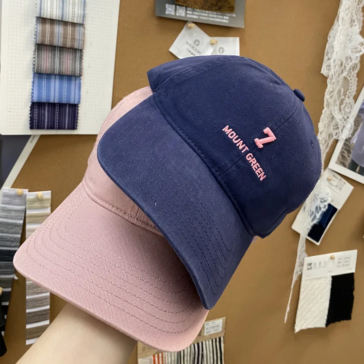 （云间客栈）韩版简约字母刺绣棒球帽休闲百搭