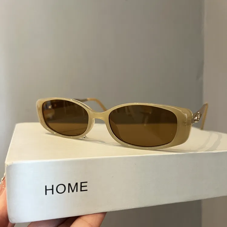 laoping高级感猫眼墨镜女款方圆脸显瘦欧美辣妹风太阳镜防紫外线