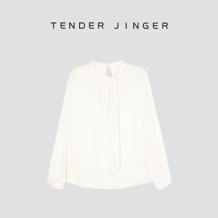 Tender Jinger【专柜】法式气质通勤百搭上衣T52ZP80749