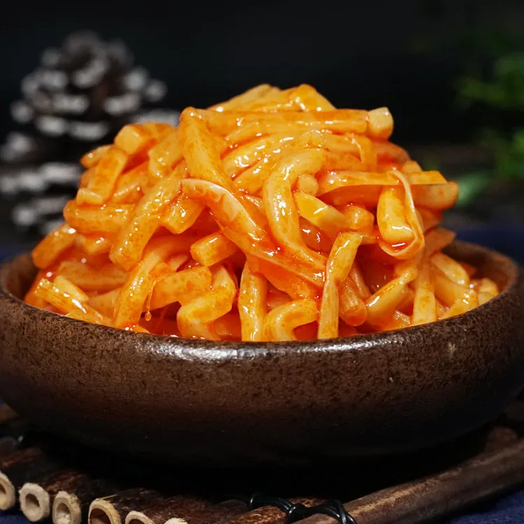 香辣脆竹笋开味下饭菜即食腌制红油笋丝嫩笋尖片菌菇咸菜酱菜