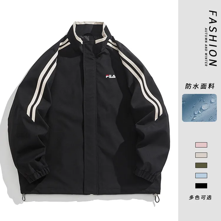 一折专区 | 运动休闲夹克男春秋季复古防水工装夹克立领上衣外套