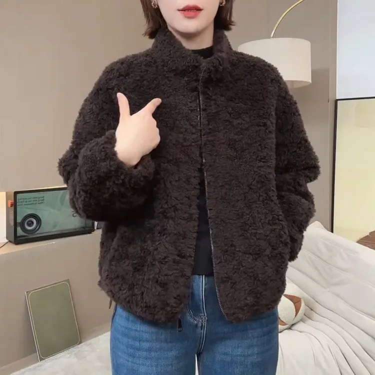 简约复古洋气高级感百搭时尚外套女潮流时尚2025年秋季