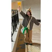 【冬品】CHOOSEMORE“Miu黑格”韩系棉衬衫白色字母绒T卡其加绒直筒裤