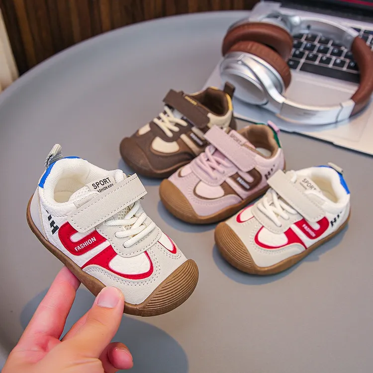 【潮玩系列】小黄鸭宝宝软底学步鞋2025秋新款婴儿止滑机能儿童鞋子