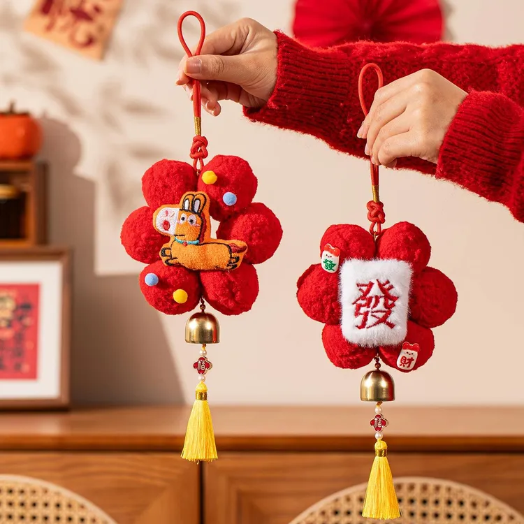 2026贺新年装饰品福字挂件马年春节门挂新春过年氛围布置喜庆挂饰