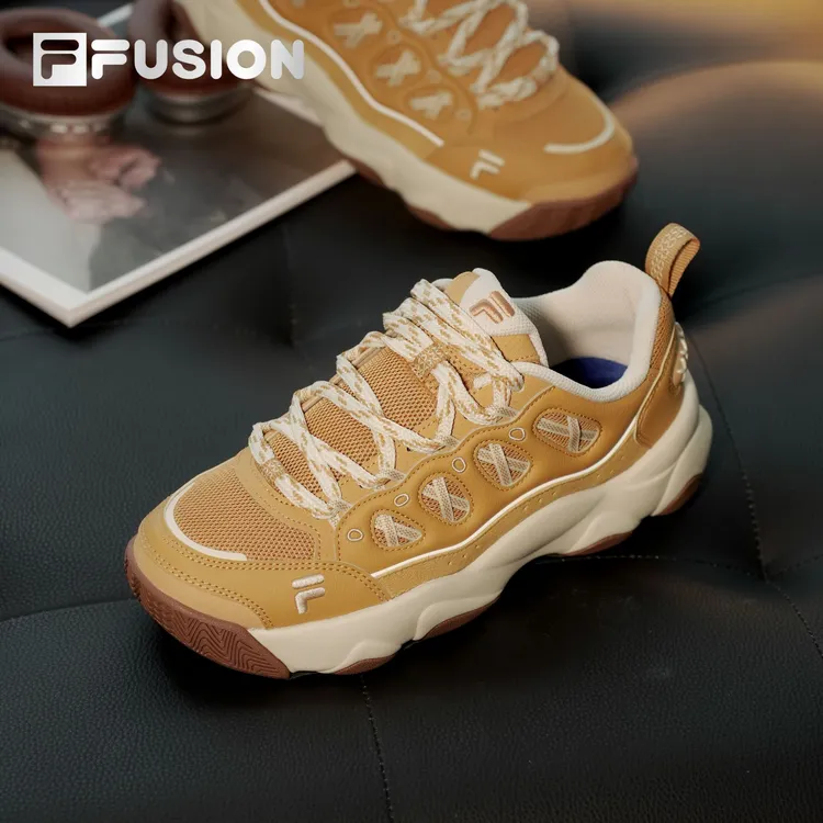 【熊爪鞋】FILA斐乐秋季男女运动篮球鞋厚底增高休闲鞋T12M543201