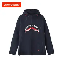 SPRAYGROUND 鲨鱼嘴开衫连帽卫衣休闲刺绣情侣春秋款HD WE113306