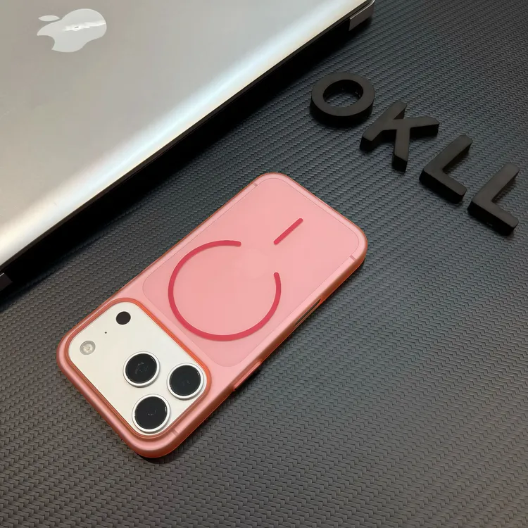 欧克里里二代肤感磁吸壳适用iPhone17promax手机壳15/14/16硬壳13