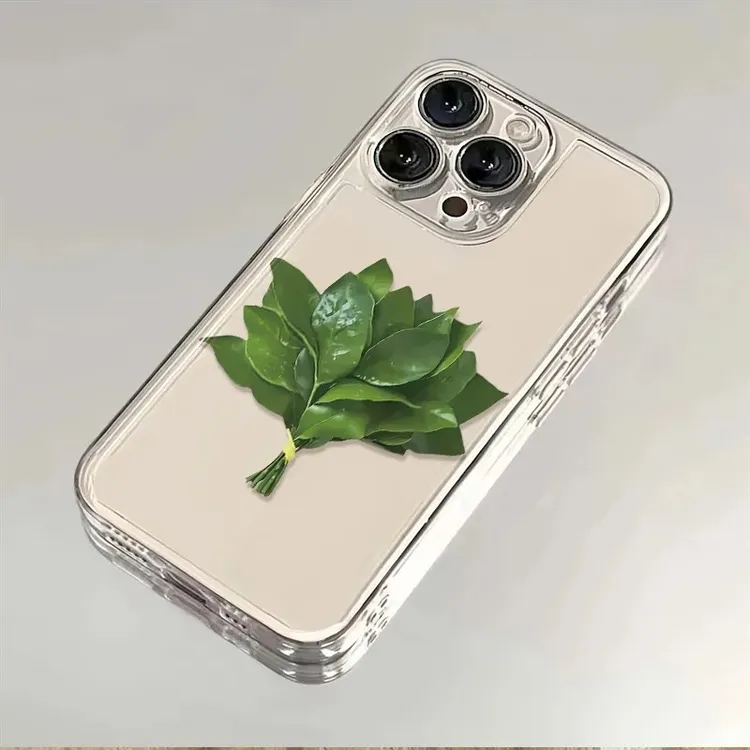 好运柚子叶适用iphone16苹果15手机壳小米OPPO华为VIVO荣耀一加