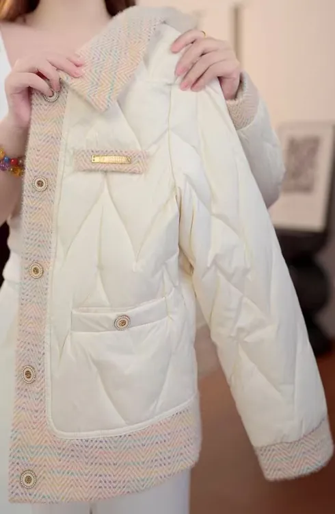 XX003【出口】冬季高端专柜羽绒服外套-蕾蕾