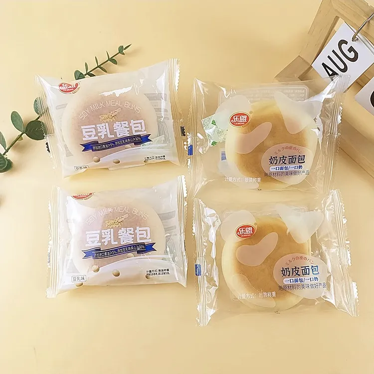 乐盟豆乳餐包奶皮面包老少皆宜夹心面包午茶充饥糕点心营养早餐