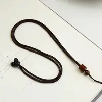平安绳吊坠挂手工编织绳可吊挂玉坠黄金
