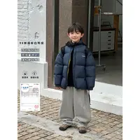 【自留推荐】【现货】略略童品儿童冬季纯色防水立领羽绒服254XY6519