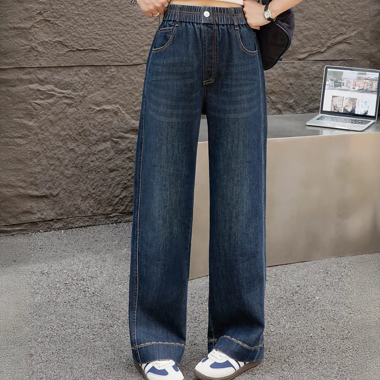 秋季新款窄版直筒裤8901