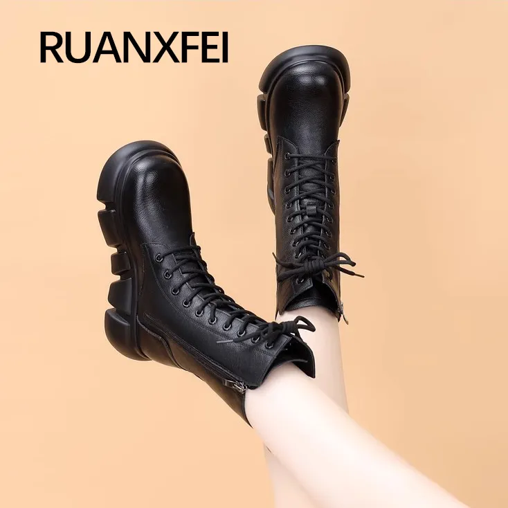 短靴女款2025新款爆款马丁靴女休闲风舒适百搭小短靴加厚雪地靴冬