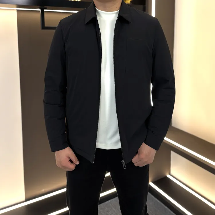 【轻奢甄选鹅绒】男士冬季轻便鹅绒服简约大气百搭舒适保暖不臃肿