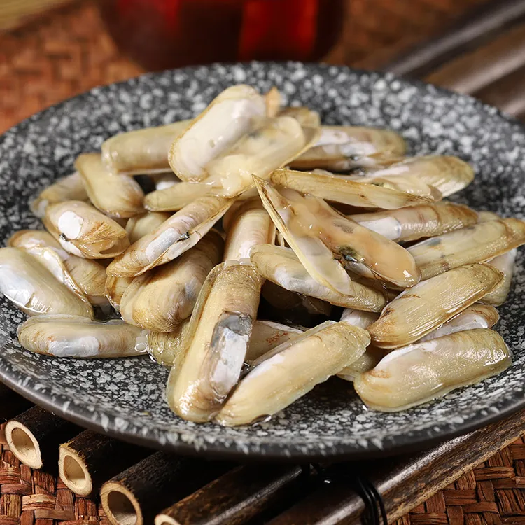 咸蛏子海鲜水产鲜活无沙蛏子270g*2罐温州特产 新鲜腌制醉蛏子
